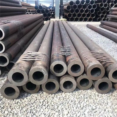 Tolerance ±1 Percent Seamless Steel Pipe Hot Rolled Or Cold Drawn Round Section Shape For Pressure Vessels And Hydraulic Systems