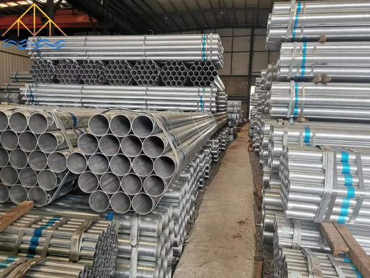 Threaded Hot Dipped Galvanized Pipe in Lengths 58m 6m and 12m Durable Corrosion Resistant Steel Pipe for Industrial