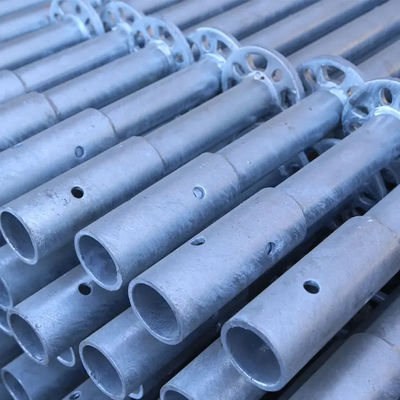 Q235 Q345 Galvanized Steel Pipe 0.8 to 12.75mm Scaffolding 2.5 galvanized pipe